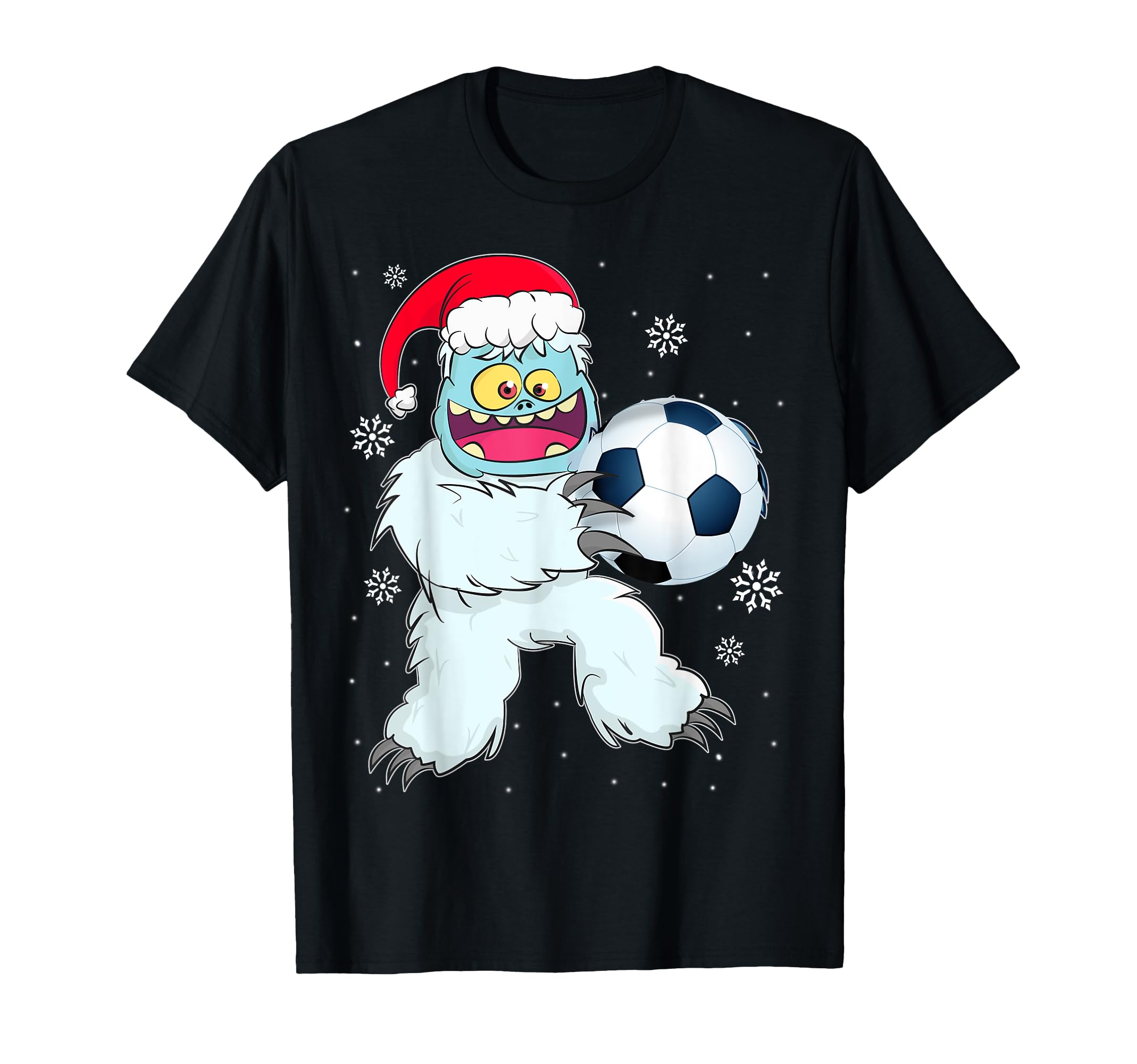 Football Yeti Abominable Snowman T-Shirt - Streetwear Style for Adults - T-Shirt, Sweatshirt, Hoodie