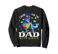 I Wear Blue My Dad Autism Sweatshirt - Streetwear Style for Adults - T-Shirt, Sweatshirt, Hoodie