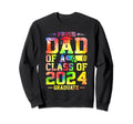 Dad Senior 2024 Proud Dad Class Sweatshirt - Fun Novelty Design Unisex - T-Shirt, Sweatshirt, Hoodie