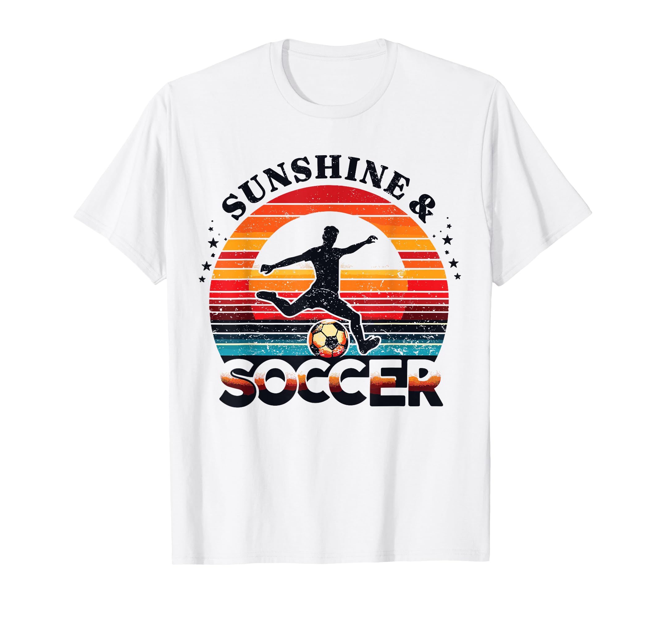 Sunshine Soccer Gear Soccer Player T-Shirt - Graphic Print Men Women - T-Shirt, Sweatshirt, Hoodie