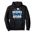 Super Proud Mimi 2026 Graduate Hoodie - Fun Novelty Design for Adults - T-Shirt, Sweatshirt, Hoodie
