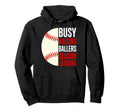 Busy Raising Ballers Season Loading Hoodie - Graphic Print for Adults - T-Shirt, Sweatshirt, Hoodie