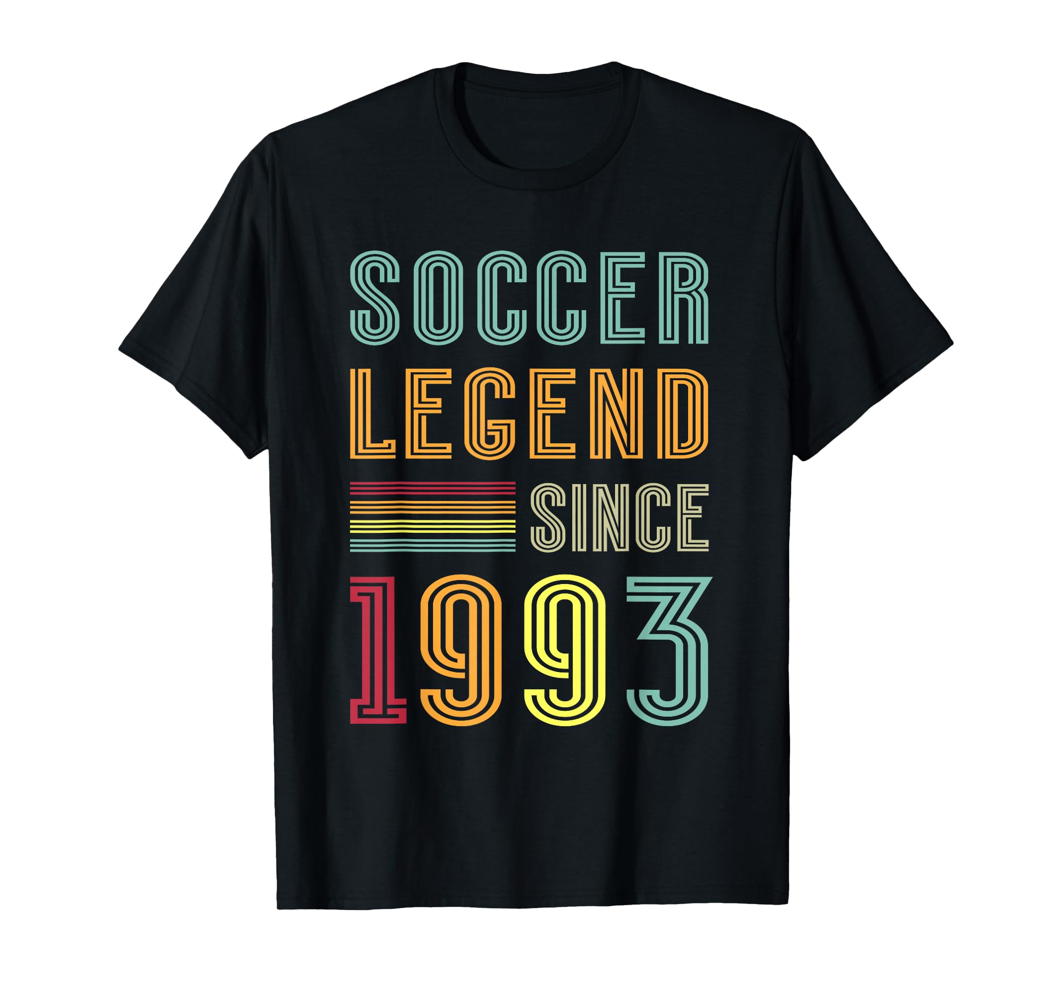 Soccer Legend 1993 33 Year Old Soccer T-Shirt - Unique Graphic Men Women - T-Shirt, Sweatshirt, Hoodie