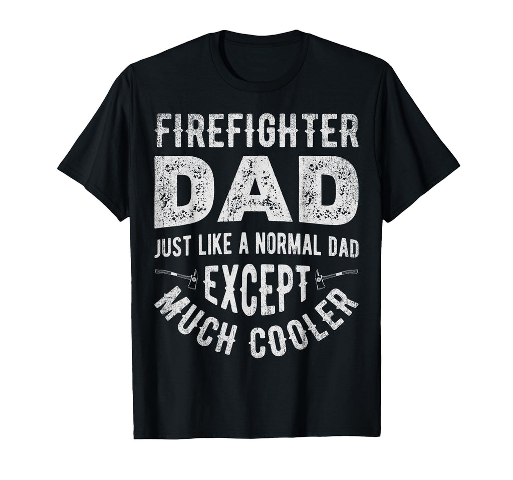 Firefighter Dad Thin Red Line T-Shirt - Fun Novelty Design for Adults - T-Shirt, Sweatshirt, Hoodie