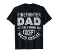 Firefighter Dad Thin Red Line T-Shirt - Fun Novelty Design for Adults - T-Shirt, Sweatshirt, Hoodie