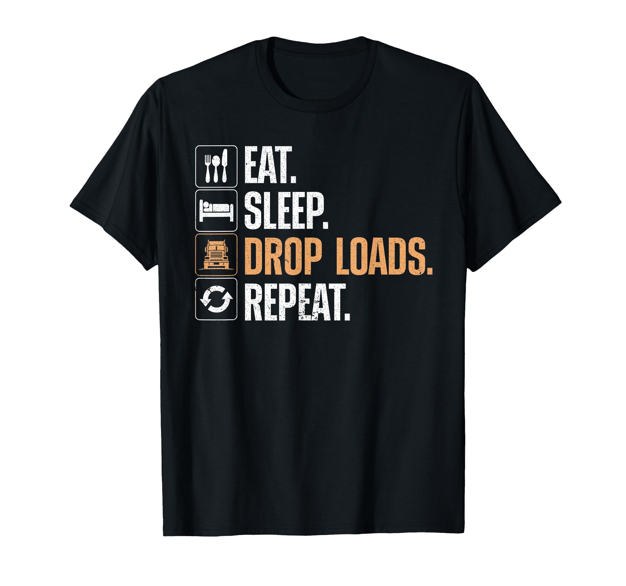 Funny Truck Driver Art Dad Trucking T-Shirt - Trendy Graphic Men Women - T-Shirt, Sweatshirt, Hoodie