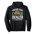 Proud Dad Cookie Dealer Troop Leader Hoodie - Graphic Print Men Women - T-Shirt, Sweatshirt, Hoodie