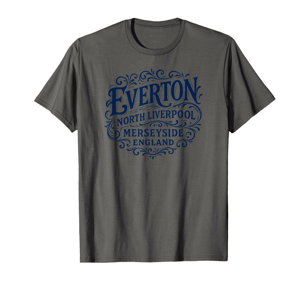 Everton North Liverpool Merseyside T-Shirt - Streetwear Style Men Women - T-Shirt, Sweatshirt, Hoodie