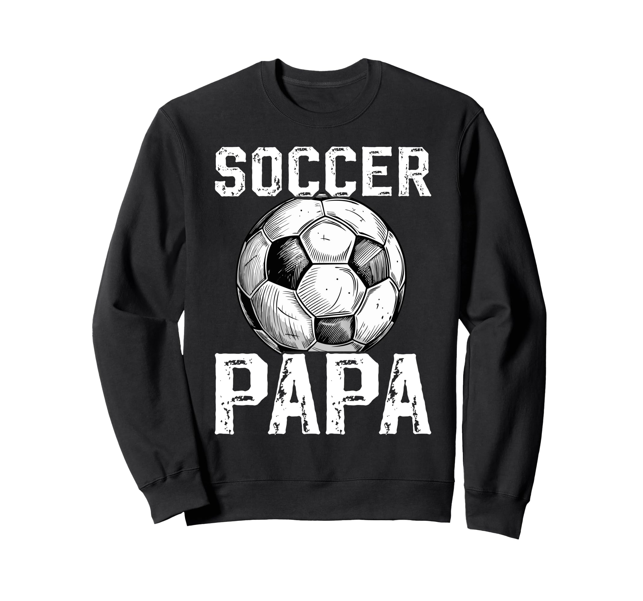 Soccer Papa Grandpa Papa Soccer Sweatshirt - Trendy Graphic Men Women - T-Shirt, Sweatshirt, Hoodie