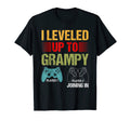 I Leveled Up To Grampy 2022 Funny New T-Shirt - Streetwear Style Men Women - T-Shirt, Sweatshirt, Hoodie
