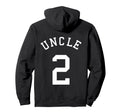 Uncle Team No 2 Football Soccer Hoodie - Novelty Apparel Men Women - T-Shirt, Sweatshirt, Hoodie