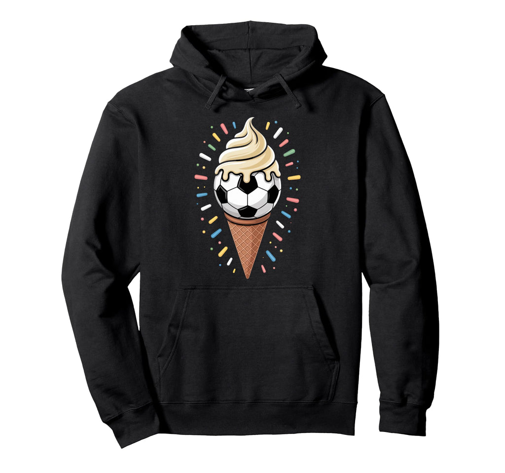 Soccer Ice Cream Drip Game Soccer Drip Hoodie - Aesthetic Graphic Men Women - T-Shirt, Sweatshirt, Hoodie