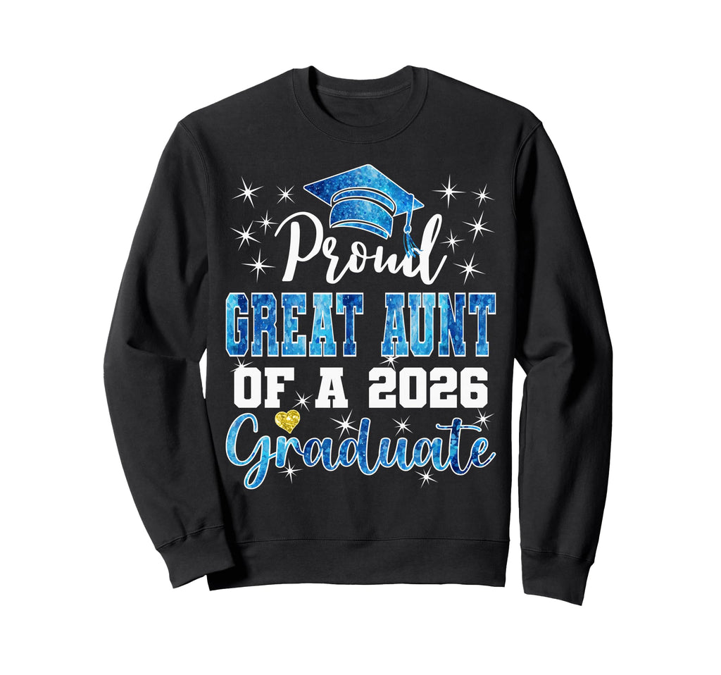 Super Proud Great Aunt 2026 Sweatshirt - Aesthetic Graphic for Adults - T-Shirt, Sweatshirt, Hoodie