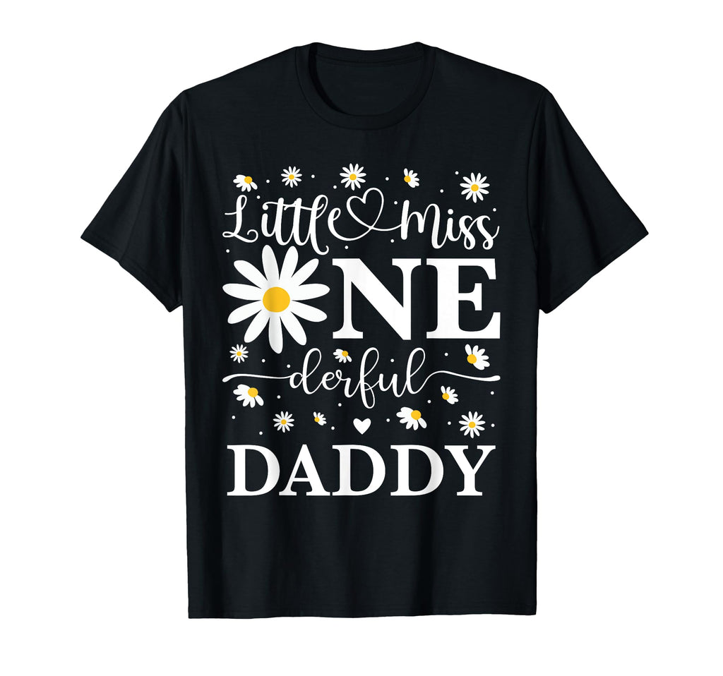 Daddy Little Miss Onederful Boho Daisy T-Shirt - Novelty Apparel Men Women - T-Shirt, Sweatshirt, Hoodie