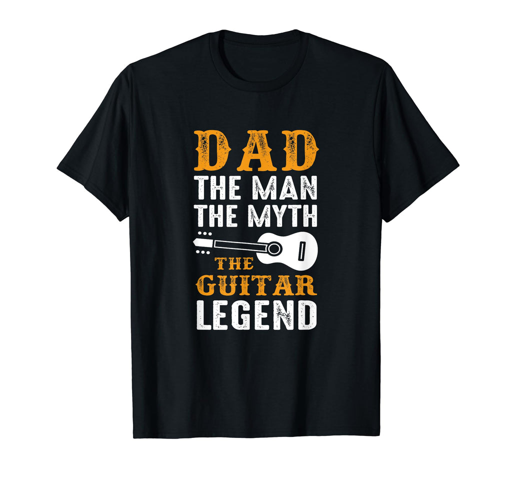 Mens Dad Guitar Legend T-Shirt - Custom Art Print for Adults - T-Shirt, Sweatshirt, Hoodie