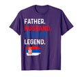 Father Husband Serbian Legend Proud Dad T-Shirt - Aesthetic Graphic Unisex - T-Shirt, Sweatshirt, Hoodie