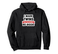 Dad Twins Whats Your Superpower No Hoodie - Unique Graphic Men Women - T-Shirt, Sweatshirt, Hoodie