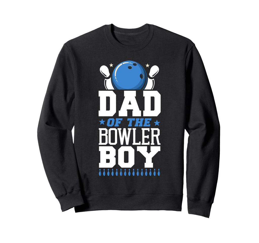 Funny Bowling Birthday Dad Dad Bowler Sweatshirt - Graphic Print for Adults - T-Shirt, Sweatshirt, Hoodie