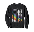 Dirt Bike Dad United States Sweatshirt - Unique Graphic for Adults - T-Shirt, Sweatshirt, Hoodie