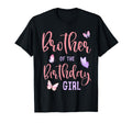 Brother Birthday Butterfly Party T-Shirt - Custom Art Print Men Women - T-Shirt, Sweatshirt, Hoodie