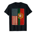 Usa American Flag Portugal T-Shirt - Casual Everyday Wear for Adults - T-Shirt, Sweatshirt, Hoodie