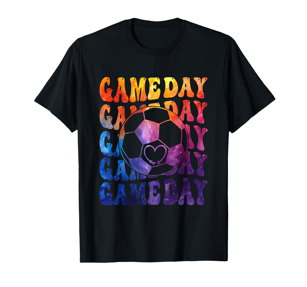 Colorful Soccer Sports Fan Game Day T-Shirt - Fun Novelty Design for Adults - T-Shirt, Sweatshirt, Hoodie