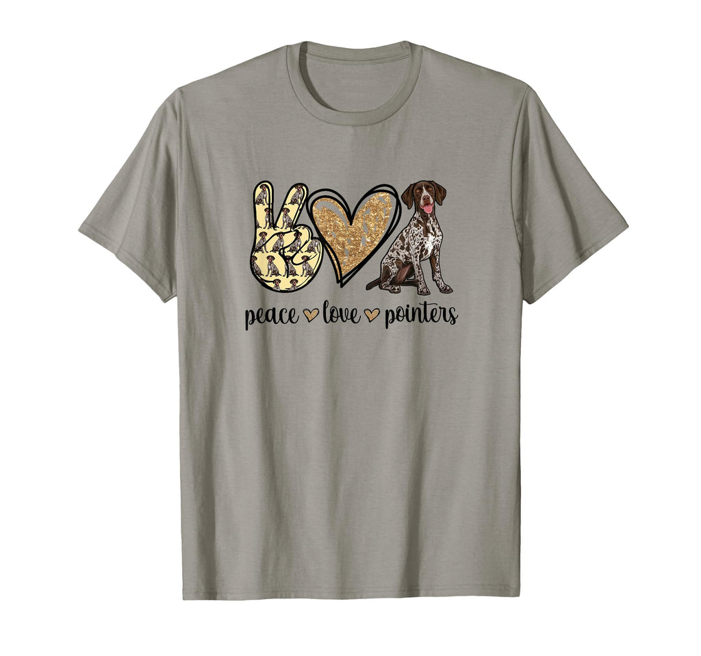 Womens Peace Love German T-Shirt - Aesthetic Graphic for Adults - T-Shirt, Sweatshirt, Hoodie
