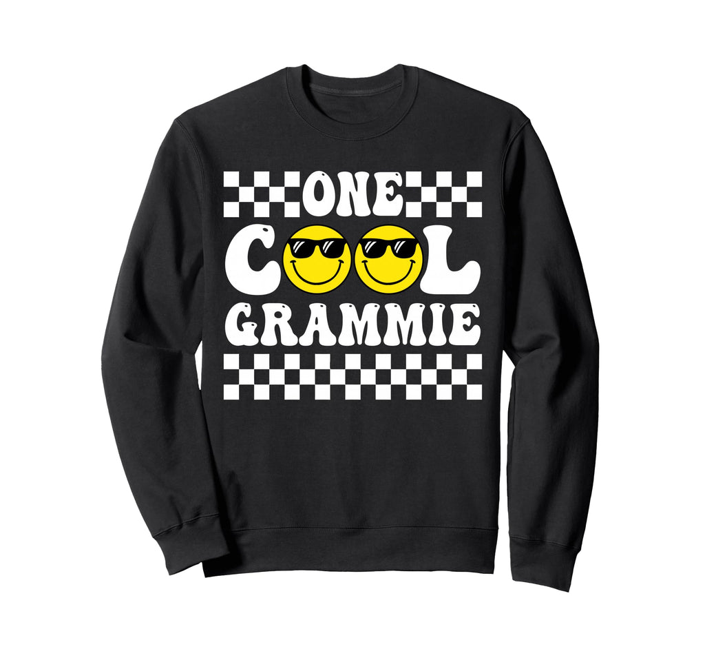 One Happy Dude 1St Birthday One Grammie Sweatshirt - Trendy Graphic Unisex - T-Shirt, Sweatshirt, Hoodie
