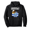 Uruguay Soccer Player Dabbing Hoodie - Minimalist Print Men Women - T-Shirt, Sweatshirt, Hoodie