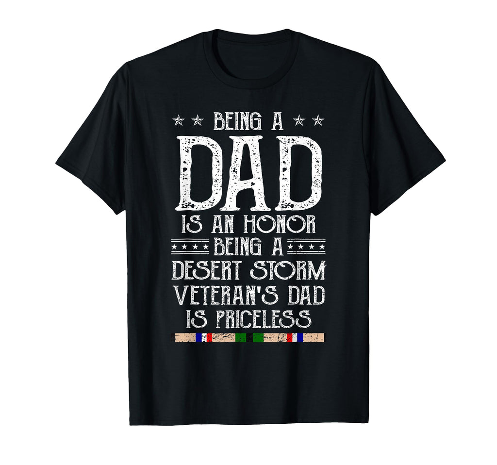 Proud Desert Storm Veteran Dad T-Shirt - Fun Novelty Design for Adults - T-Shirt, Sweatshirt, Hoodie