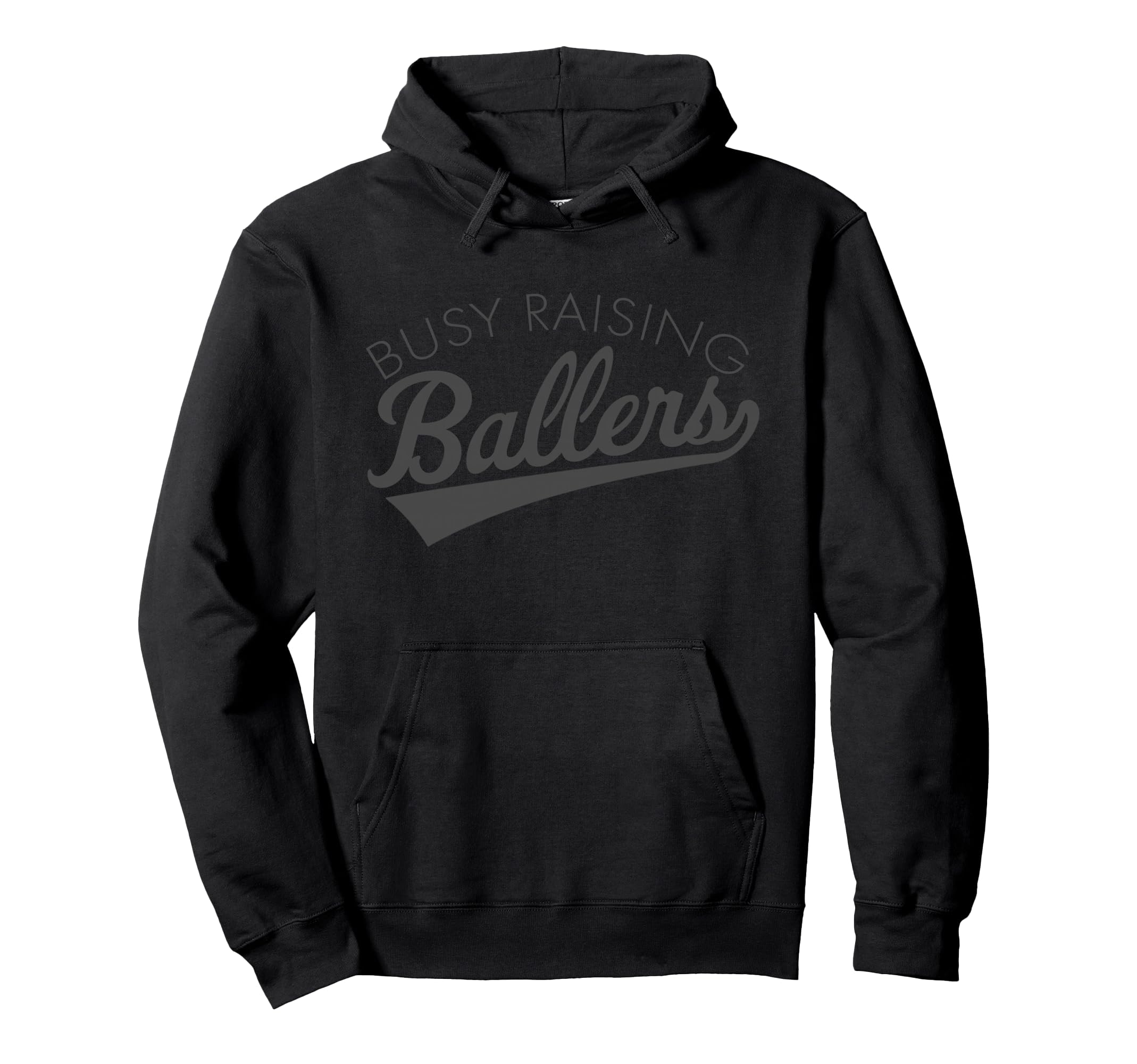 Busy Raising Ballers Baseball Mom Parent Hoodie - Graphic Print for Adults - T-Shirt, Sweatshirt, Hoodie