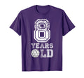 8 Years Old Soccer Sports Birthday 8Th T-Shirt - Trendy Graphic Unisex - T-Shirt, Sweatshirt, Hoodie