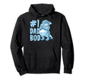 Dolphin Dad Best Dad Bod Daddy Fish Papa Hoodie - Novelty Apparel Unisex - T-Shirt, Sweatshirt, Hoodie