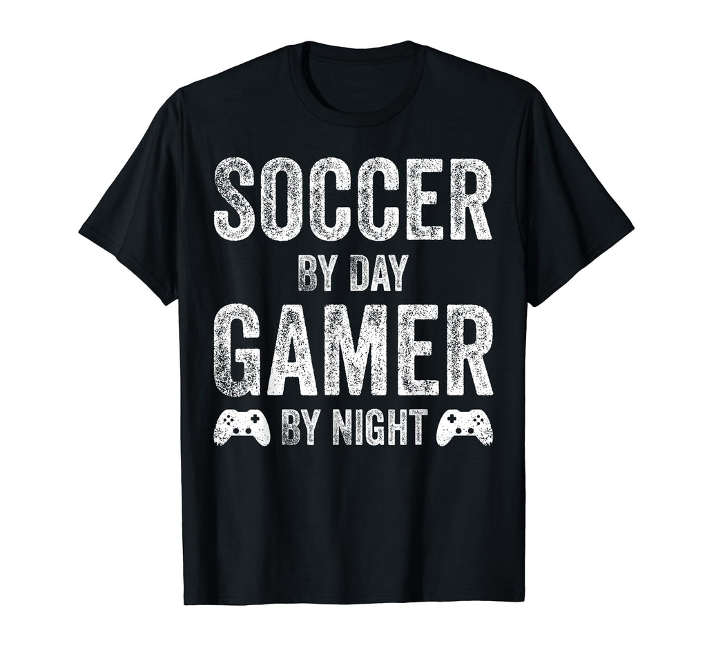 Soccer Day Gamer Night Funny Gamer T-Shirt - Minimalist Print for Adults - T-Shirt, Sweatshirt, Hoodie