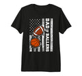 Mens Dad Ballers Funny Usa Flag T-Shirt - Minimalist Print Men Women - T-Shirt, Sweatshirt, Hoodie