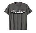 Panthers Mascot School Spirit T-Shirt - Casual Everyday Wear for Adults - T-Shirt, Sweatshirt, Hoodie