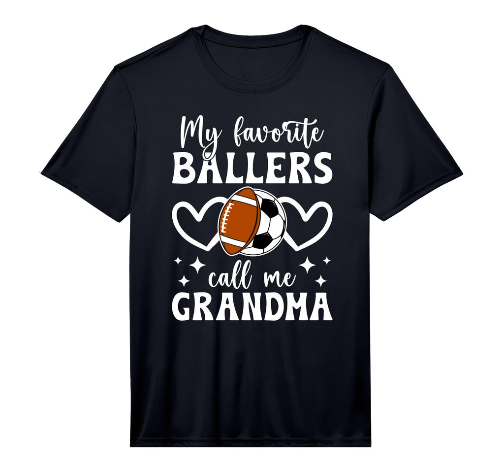Mens My Favorite Ballers Call Me Grandma T-Shirt - Unique Graphic Unisex - T-Shirt, Sweatshirt, Hoodie