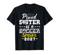 Proud Sister Soccer Senior 2027 T-Shirt - Casual Everyday Wear for Adults - T-Shirt, Sweatshirt, Hoodie