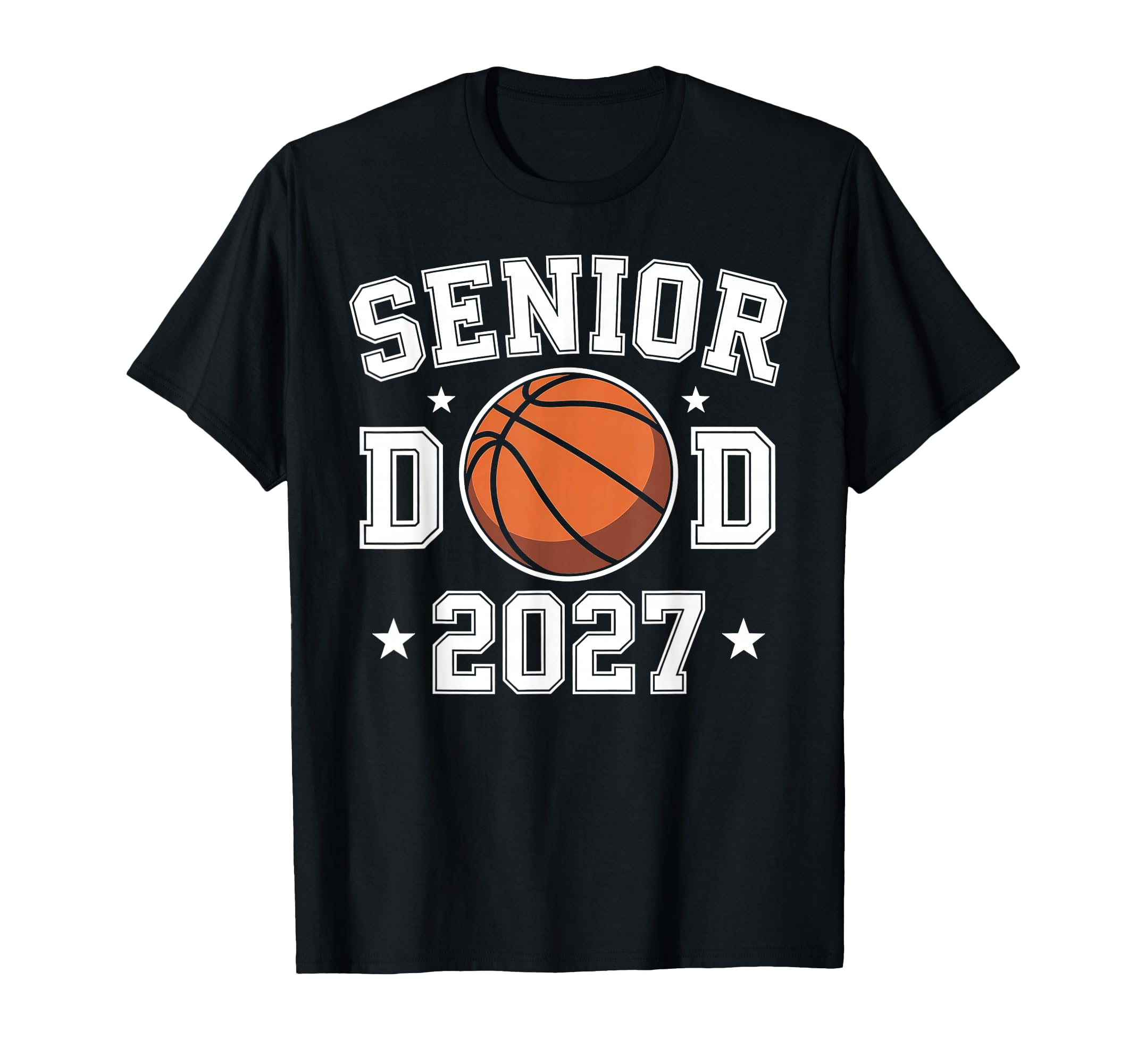 Basketball Senior Dad Class 2027 T-Shirt - Trendy Graphic for Adults - T-Shirt, Sweatshirt, Hoodie