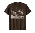 Father Day Rodfather Dad Fishing Gift T-Shirt - Novelty Apparel for Adults - T-Shirt, Sweatshirt, Hoodie