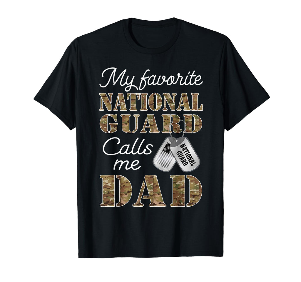 My Favorite National Guard Calls Me T-Shirt - Unique Graphic for Adults - T-Shirt, Sweatshirt, Hoodie