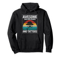 Dads Beards And Tattoos Fun Hoodie - Fun Novelty Design Men Women - T-Shirt, Sweatshirt, Hoodie