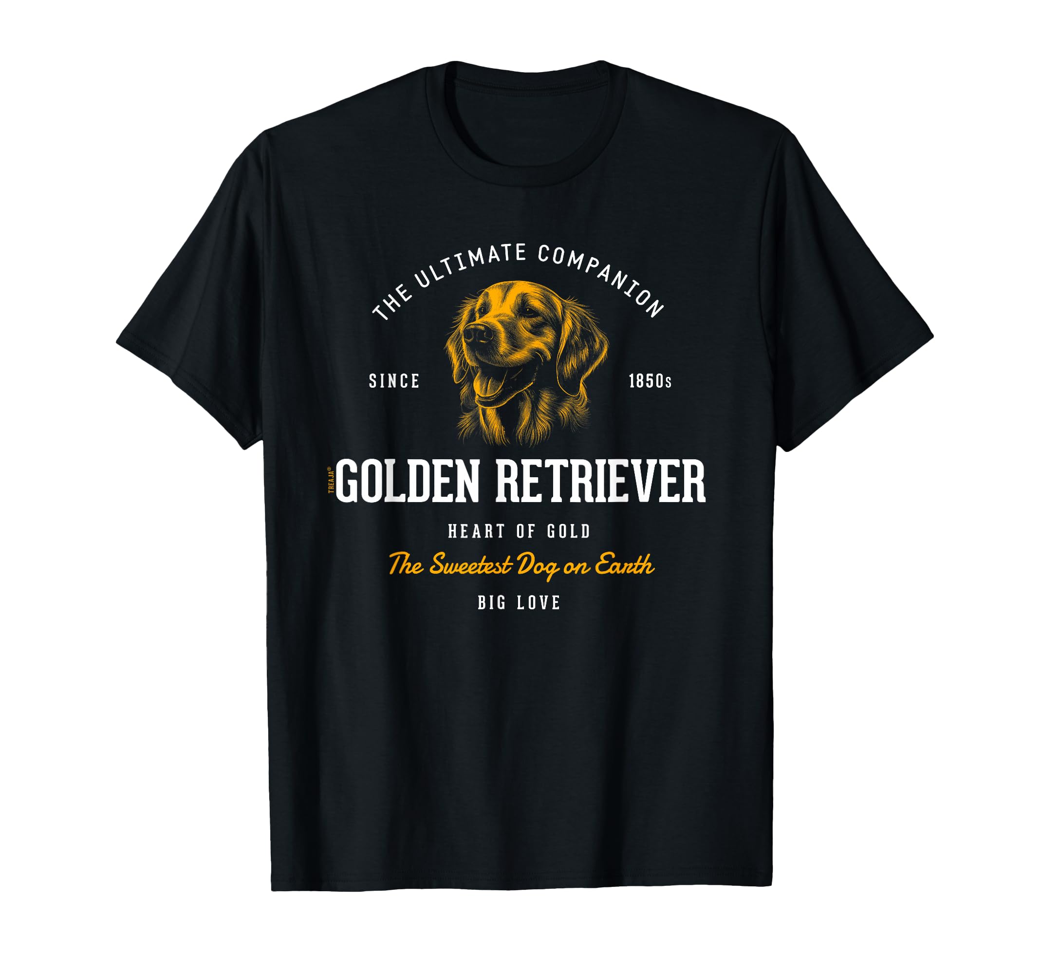 Styled Golden Retriever T-Shirt - Trendy Graphic for Adults - T-Shirt, Sweatshirt, Hoodie