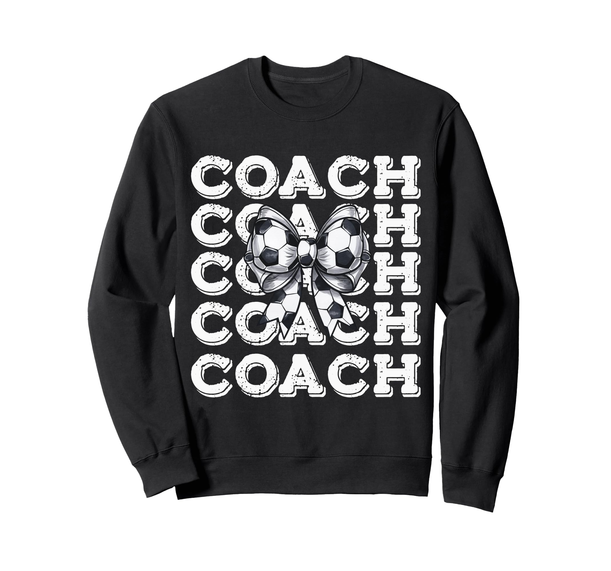 Coquette Soccer Coach Matching Sweatshirt - Minimalist Print Men Women - T-Shirt, Sweatshirt, Hoodie