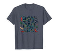 Dad Life Adventure Camo Dinosaur T-Shirt - Novelty Apparel for Adults - T-Shirt, Sweatshirt, Hoodie