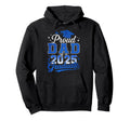 Proud Dad Class 2025 Graduate Hoodie - Streetwear Style Unisex - T-Shirt, Sweatshirt, Hoodie