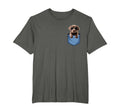 Pocket Labrador Retriever Lover T-Shirt - Unique Graphic for Adults - T-Shirt, Sweatshirt, Hoodie
