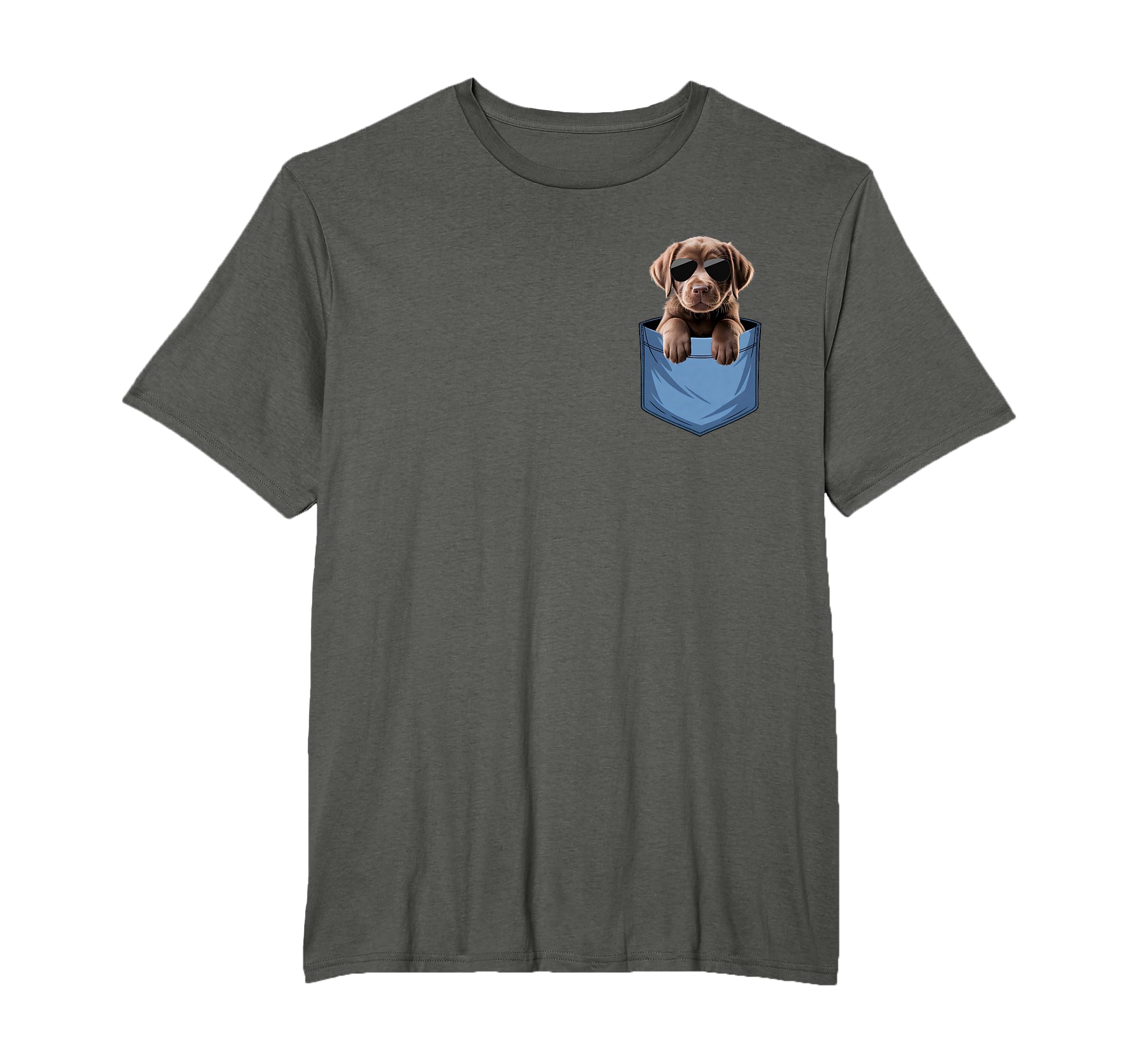 Pocket Labrador Retriever Lover T-Shirt - Unique Graphic for Adults - T-Shirt, Sweatshirt, Hoodie