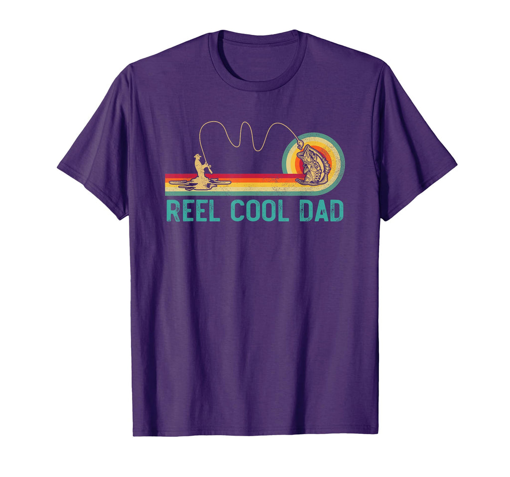 Reel Dad Fishing Funny Fisherman Dad T-Shirt - Graphic Print for Adults - T-Shirt, Sweatshirt, Hoodie