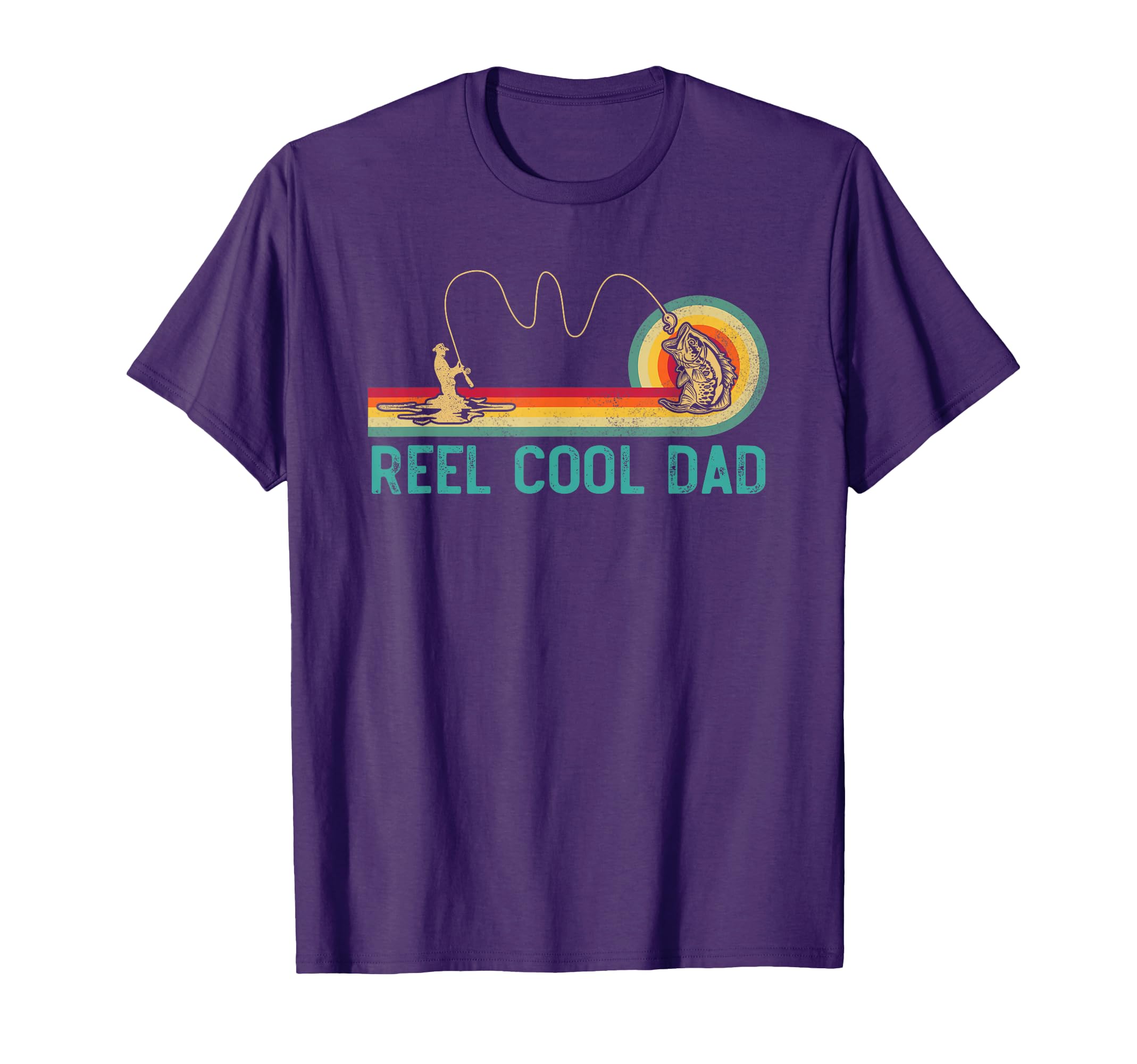 Reel Dad Fishing Funny Fisherman Dad T-Shirt - Graphic Print for Adults - T-Shirt, Sweatshirt, Hoodie